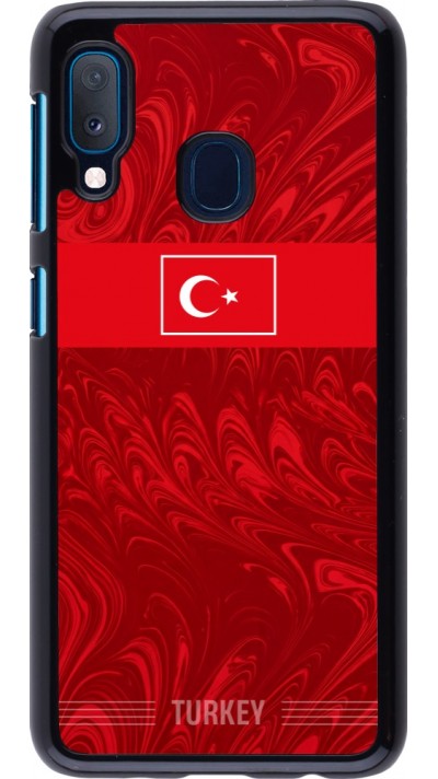 Coque Samsung Galaxy A20e - Maillot de football Turquie 2026 personnalisable