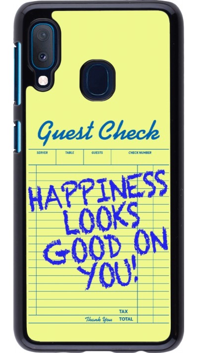 Coque Samsung Galaxy A20e - Guest check 2026
