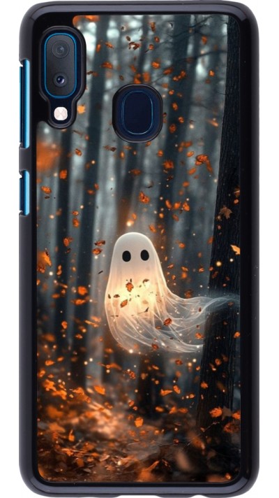 Coque Samsung Galaxy A20e - Halloween 2025 Ghost in the forest