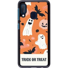 Samsung Galaxy A20e Case Hülle - Halloween 2025 Trick treat
