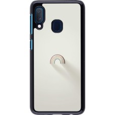 Samsung Galaxy A20e Case Hülle - Mini Regenbogen Minimal