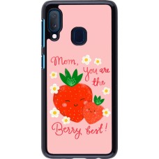 Samsung Galaxy A20e Case Hülle - Mom 2026 Berry best