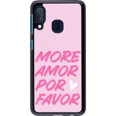 Samsung Galaxy A20e Case Hülle - More amor porfavor