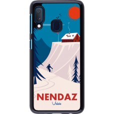 Samsung Galaxy A20e Case Hülle - Nendaz Cabane Ski