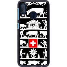 Samsung Galaxy A20e Case Hülle - Poya Schweiz 1 schwarz