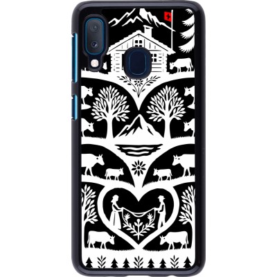Samsung Galaxy A20e Case Hülle - Poya Schweiz 2 schwarz