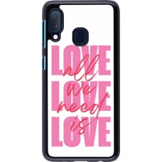 Samsung Galaxy A20e Case Hülle - Saint Valentines Day 26 Love all we need is