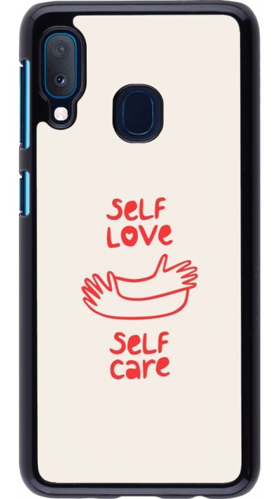 Samsung Galaxy A20e Case Hülle - Saint Valentines Day 26 Self love self care