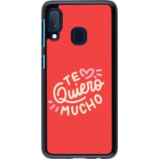 Samsung Galaxy A20e Case Hülle - Saint Valentines Day 26 Te quiero mucho