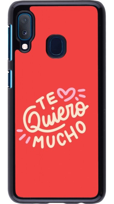 Samsung Galaxy A20e Case Hülle - Saint Valentines Day 26 Te quiero mucho