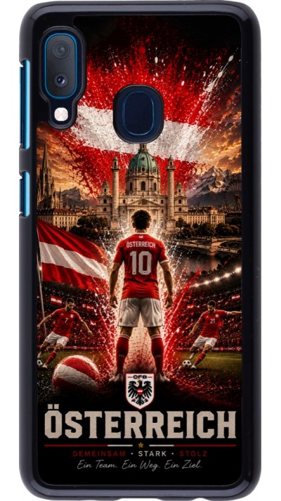 Coque Samsung Galaxy A20e - Football Autriche splash 2026