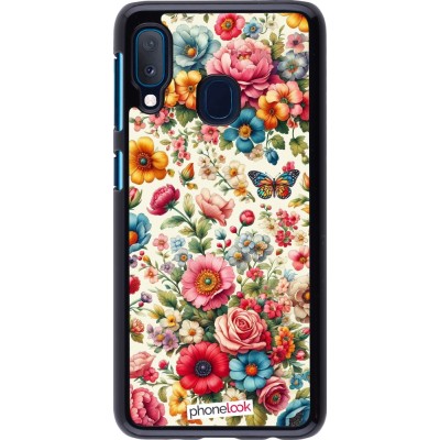 Samsung Galaxy A20e Case Hülle - Spring 25 fruehling bluetend