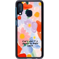 Samsung Galaxy A20e Case Hülle - Every day is a chance Spring 2026