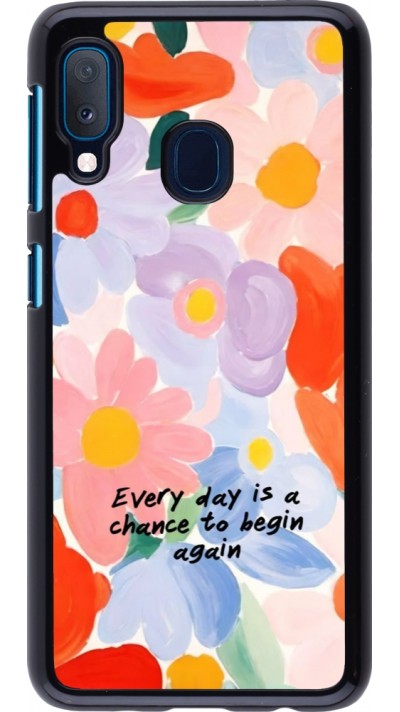 Samsung Galaxy A20e Case Hülle - Every day is a chance Spring 2026