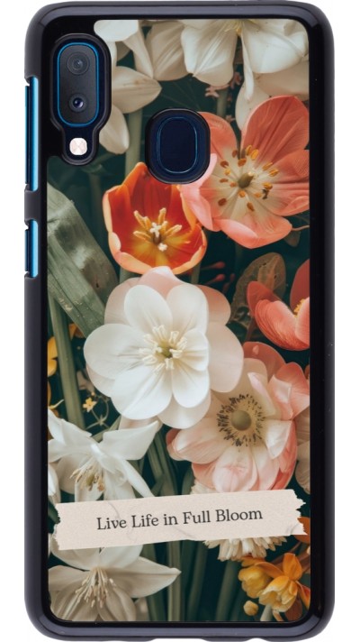 Samsung Galaxy A20e Case Hülle - Full Bloom Spring 2026