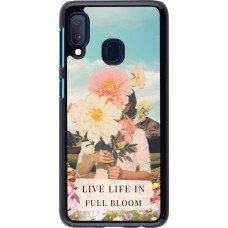 Samsung Galaxy A20e Case Hülle - Live life in full moon Spring 2026