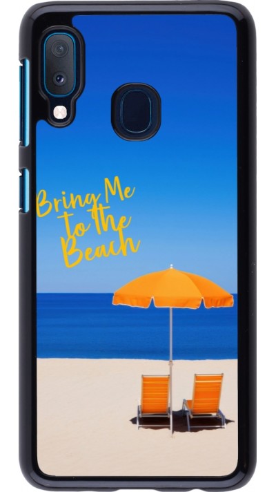 Samsung Galaxy A20e Case Hülle - Summer 2025 Bring me to the beach