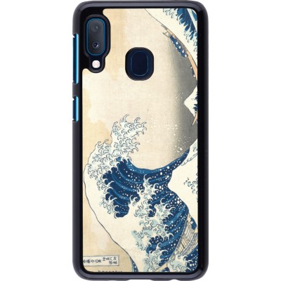Samsung Galaxy A20e Case Hülle - Kunstbild - Die große Welle vor Kanagawa - Hokusai