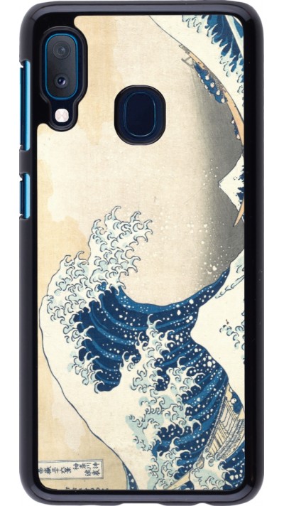 Samsung Galaxy A20e Case Hülle - Kunstbild - Die große Welle vor Kanagawa - Hokusai