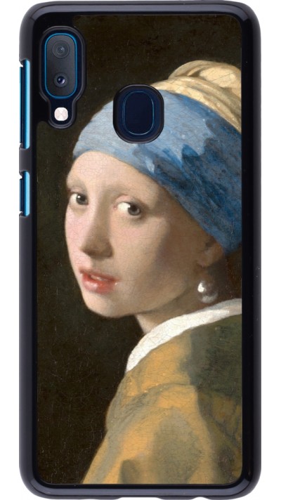 Samsung Galaxy A20e Case Hülle - Kunstbild - Das Mädchen mit dem Perlenohrring - Jan Vermeer
