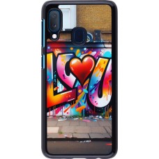 Samsung Galaxy A20e Case Hülle - Valentin 2025 Liebe U Tag