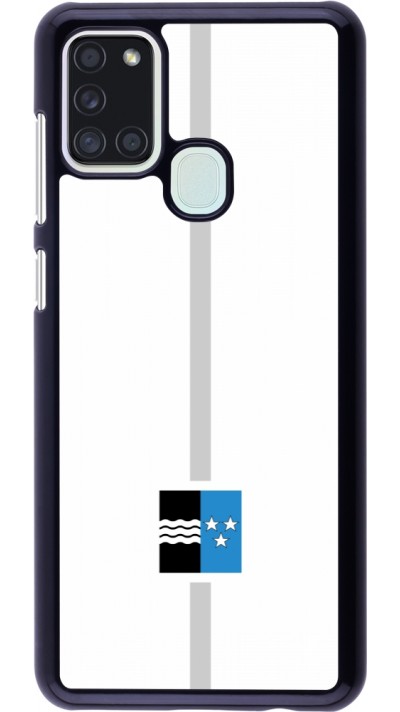 Samsung Galaxy A21s Case Hülle - Kanton AG weiss