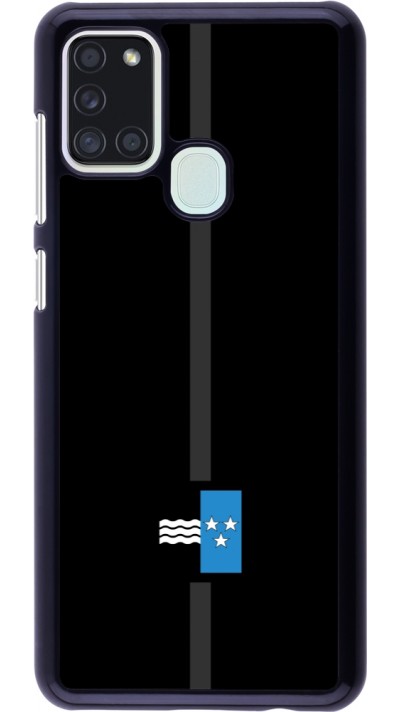Samsung Galaxy A21s Case Hülle - Kanton AG schwarz