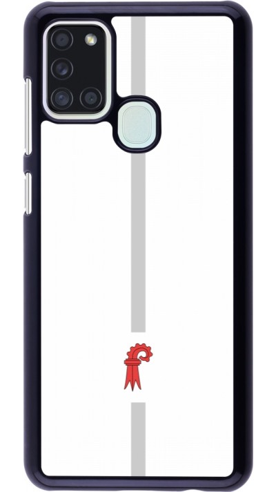 Samsung Galaxy A21s Case Hülle - Kanton BL weiss