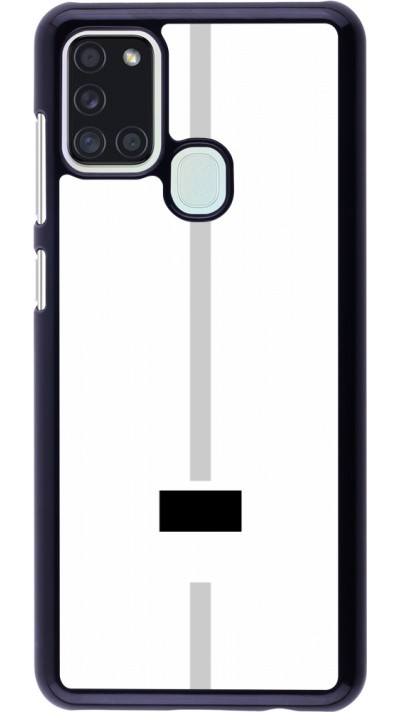 Samsung Galaxy A21s Case Hülle - Kanton FR weiss