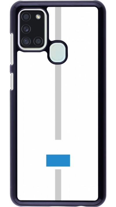 Samsung Galaxy A21s Case Hülle - Kanton LU weiss