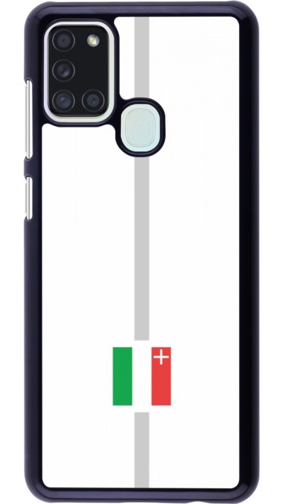 Samsung Galaxy A21s Case Hülle - Kanton NE weiss