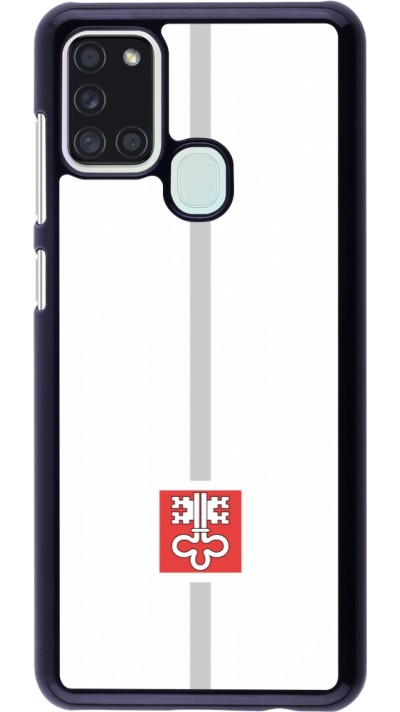 Samsung Galaxy A21s Case Hülle - Kanton NW weiss