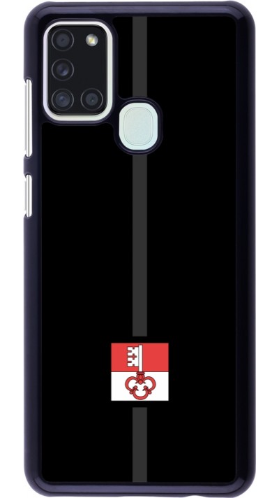 Samsung Galaxy A21s Case Hülle - Kanton OW schwarz