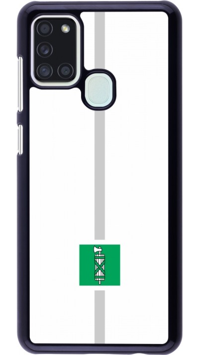 Samsung Galaxy A21s Case Hülle - Kanton SG weiss