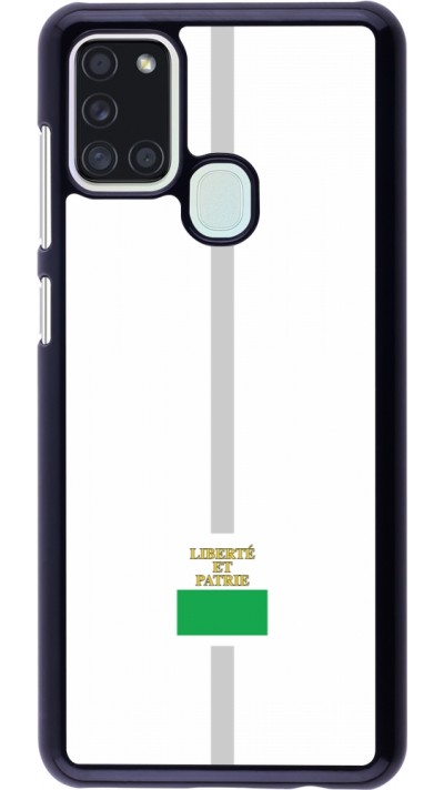 Samsung Galaxy A21s Case Hülle - Kanton VD weiss