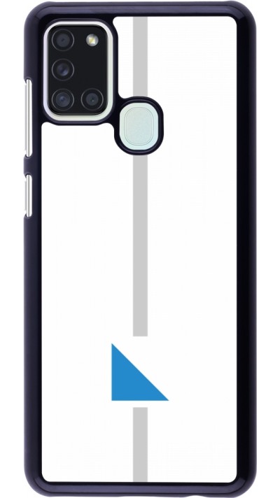 Samsung Galaxy A21s Case Hülle - Kanton ZH weiss
