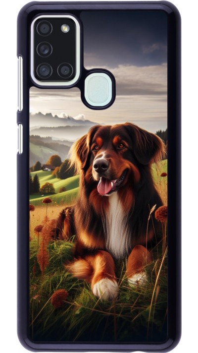 Samsung Galaxy A21s Case Hülle - Hund Land Schweiz
