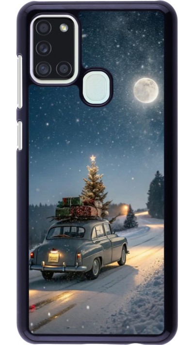 Coque Samsung Galaxy A21s - Christmas 25 Car with Tree Xmas