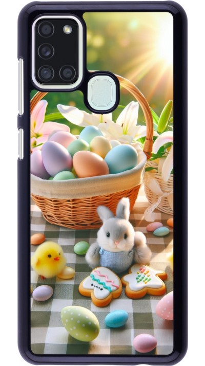 Samsung Galaxy A21s Case Hülle - Ostern 2025 Osterkorb