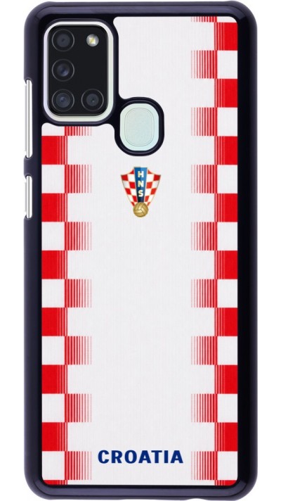 Coque Samsung Galaxy A21s - Maillot de football Croatie 2026 personnalisable