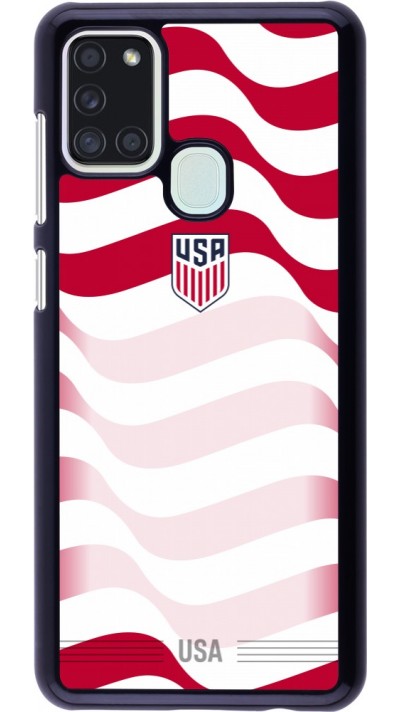 Coque Samsung Galaxy A21s - Maillot de football États-Unis 2026 personnalisable