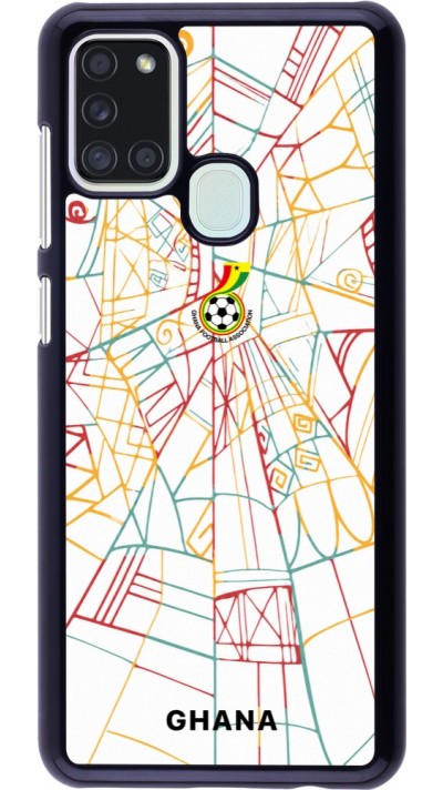 Coque Samsung Galaxy A21s - Maillot de football Ghana 2026 personnalisable