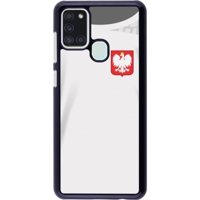 Samsung Galaxy A21s Case Hülle - Polen 2022 personalisierbares Fussballtrikot
