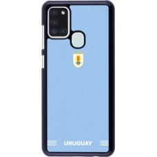 Samsung Galaxy A21s Case Hülle - Uruguay 2026 personalisierbares Fussballtrikot