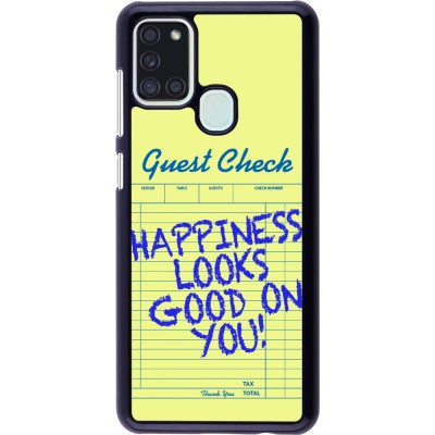 Samsung Galaxy A21s Case Hülle - Guest check 2026