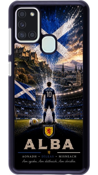 Coque Samsung Galaxy A21s - Football Écosse splash 2026