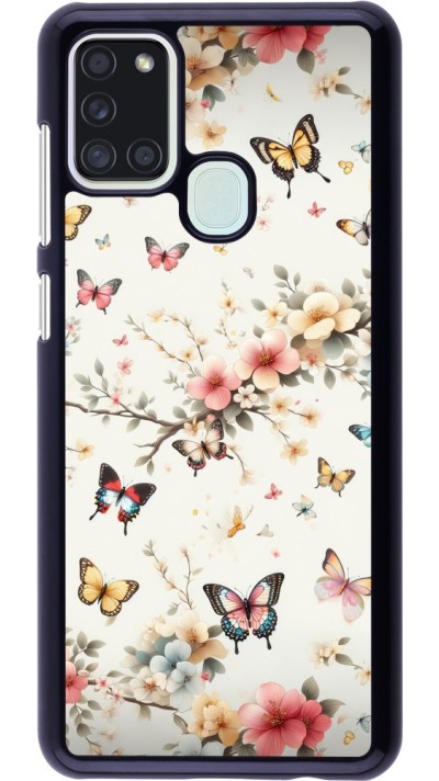 Coque Samsung Galaxy A21s - Spring 25 Papillons Légers