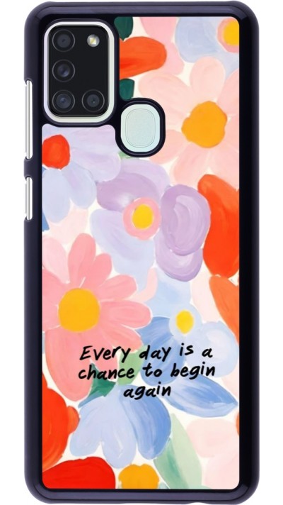 Samsung Galaxy A21s Case Hülle - Every day is a chance Spring 2026