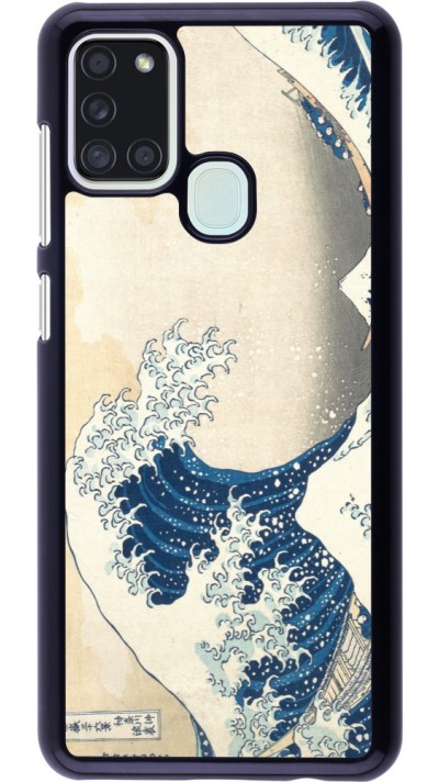 Samsung Galaxy A21s Case Hülle - Kunstbild - Die große Welle vor Kanagawa - Hokusai