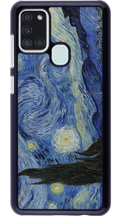 Samsung Galaxy A21s Case Hülle - Kunstbild - Sternennacht - Van Gogh